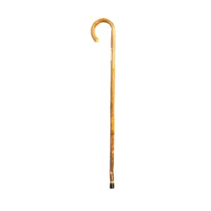 Bastone da passeggio in legno di castagno, scuro, 92 cm | MOBIAK